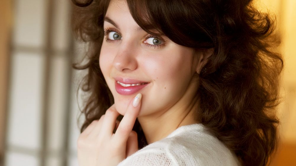 Confident senior woman smiling for an online dating profile